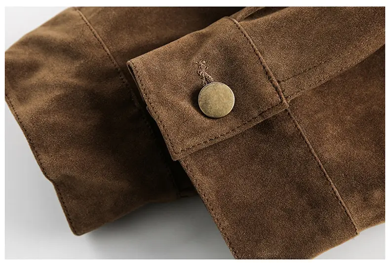 Men's Suede Jacket Fabric