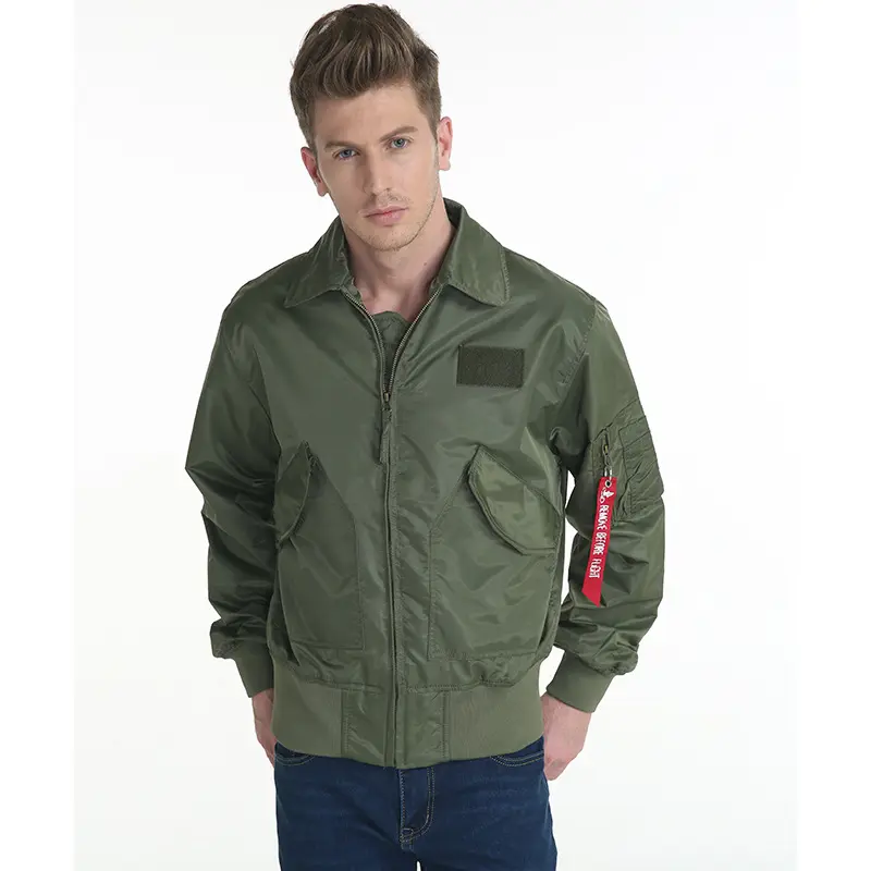 OEM ZD retro short style mens bomber jacket Manufacturer, Companies