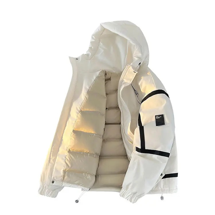 Custom ZD high quality hooded down jacket men Manufacturer, Suppliers