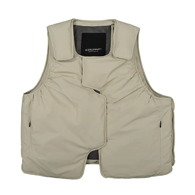 Custom ZD new design sleeveless black puffer jacket Companies, Product
