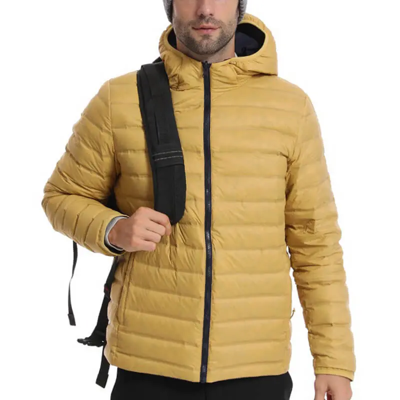 China ZD hooded reversible waterproof puffer jacket for men Supplier, Factories
