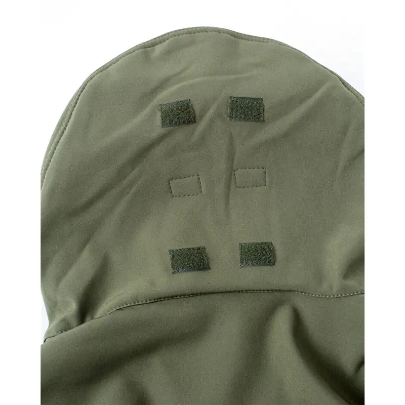 Outdoor fleece jacket front view