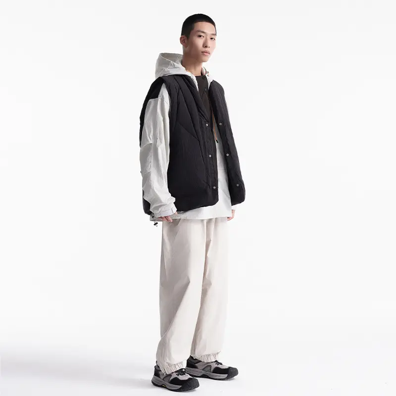Wholesale ZD down padding warm sleeveless jacket for men Factories, Products