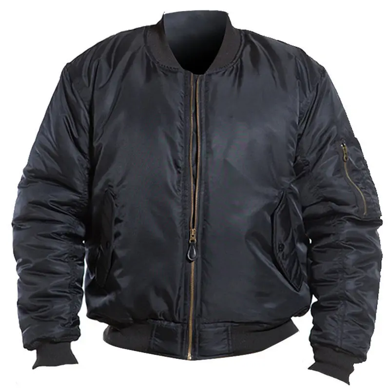 Wholesale ZD nylon fabric cotton padding flight jacket mens Manufacturers, Product