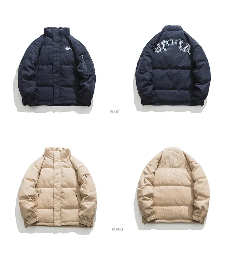 Unisex Down Jacket Detail 2