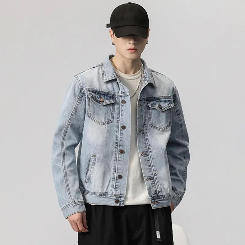 China ZD classical washing denim bomber jacket Companies, Products