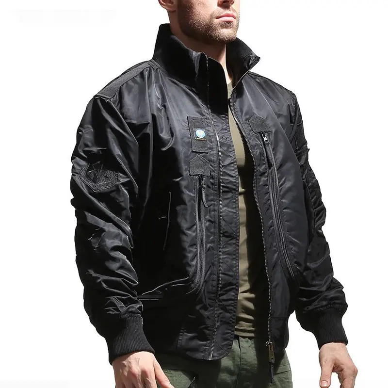 OEM ZD stand collar camouflage pilot jacket Suppliers, Products