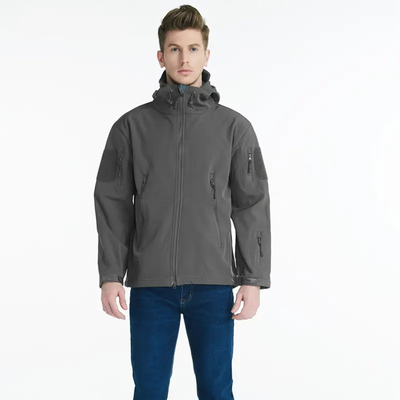 Wholesale ZD plus size outdoor fleece zip up jacket Companies, Product