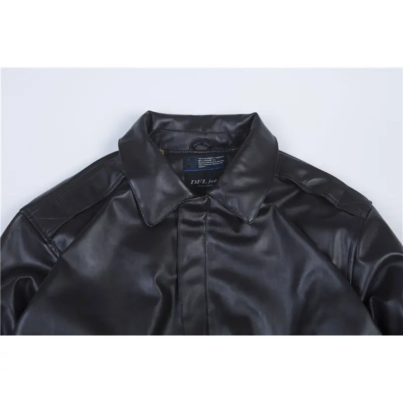 Men's PU Leather Jacket View 1