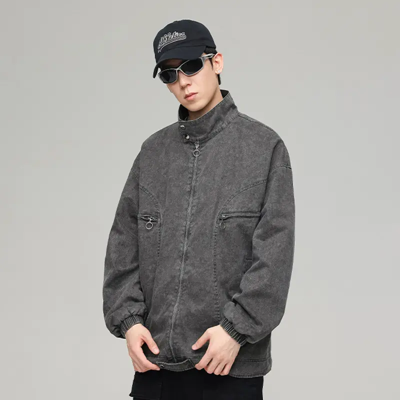 Custom ZD casual vintage bomber jacket for men Supplier, Factory