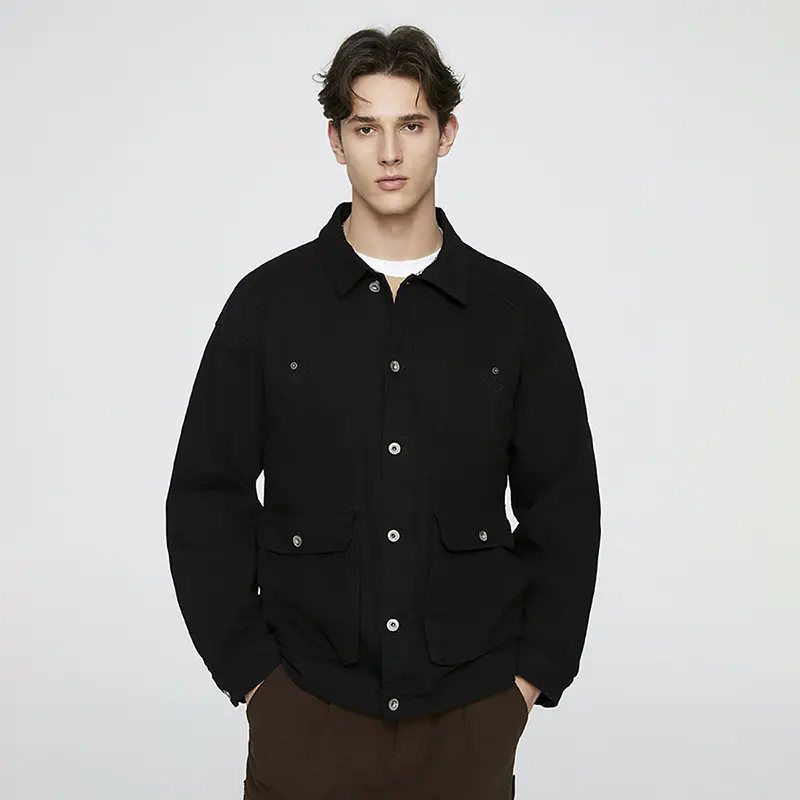 OEM ZD single breasted black bomber jacket Manufacturers, Company