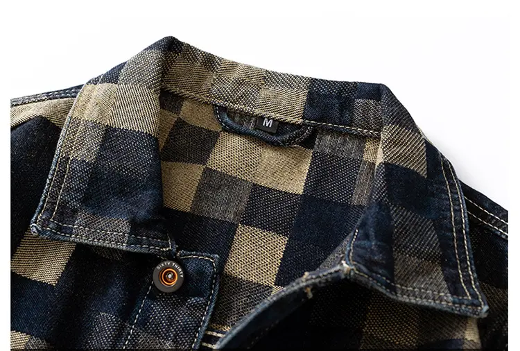 Men's denim jacket style