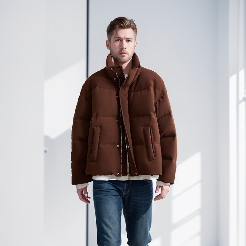 OEM ZD custom embroidery men’s down puffer jacket Supplier, Companies