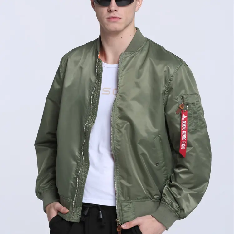 Custom ZD rib collar oversized flight jacket mens Manufacturers, Companies