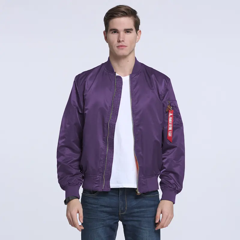 Custom ZD rib collar oversized flight jacket mens Manufacturers, Companies
