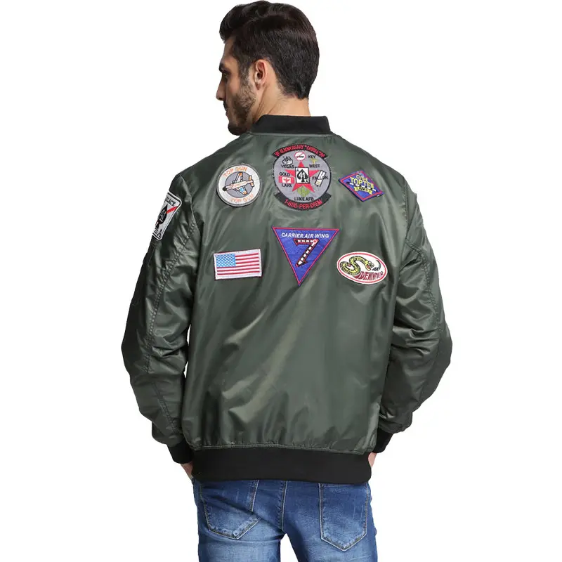 China ZD custom embroidery patch flight jacket Manufacturer, Products