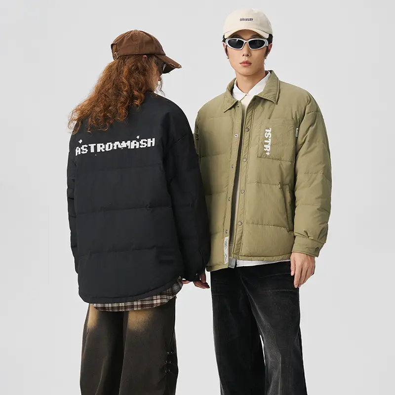 China ZD light weight oversized down jacket men Suppliers, Factory