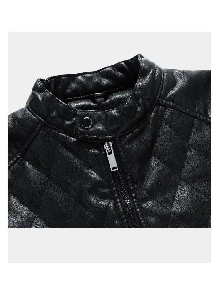 Men's Leather Jacket Detail 2