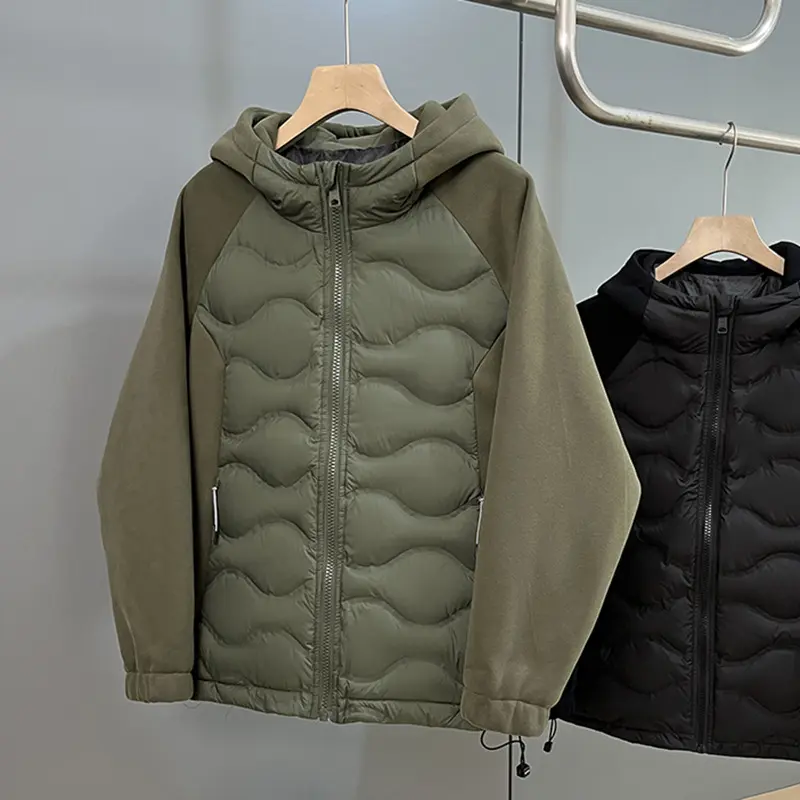 Men's down jacket detail 3