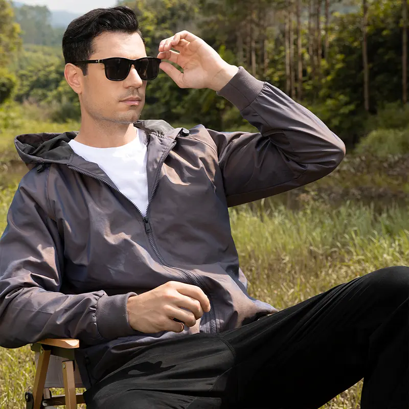 Custom ZD gradient color mens outdoor jackets Manufacturers, Factory