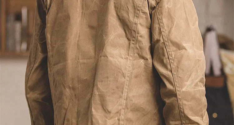 Men's Wax Jacket Front View