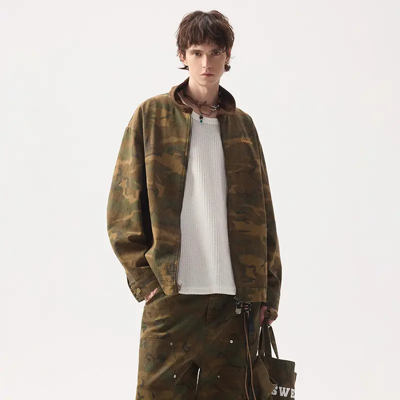 ODM ZD camouflage print work jackets for men Factories, Product