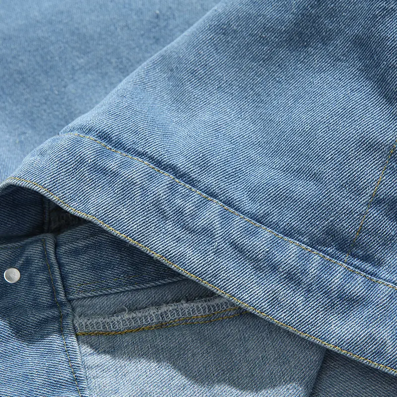 Corduroy lapel detail