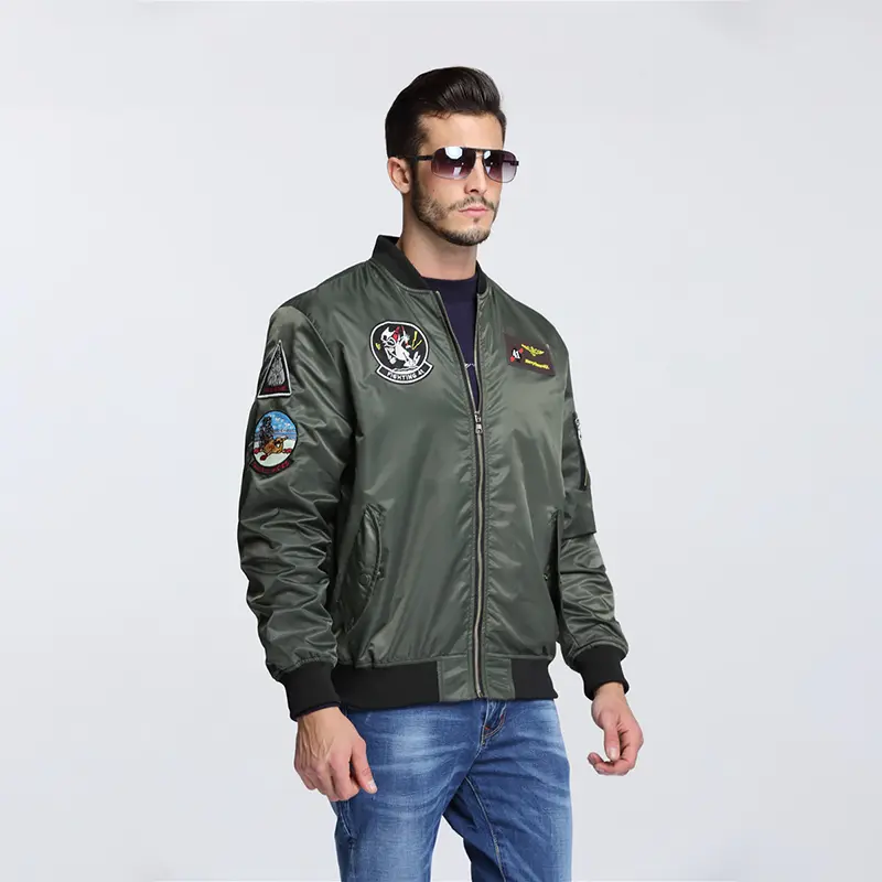 China ZD custom embroidery patch flight jacket Manufacturer, Products