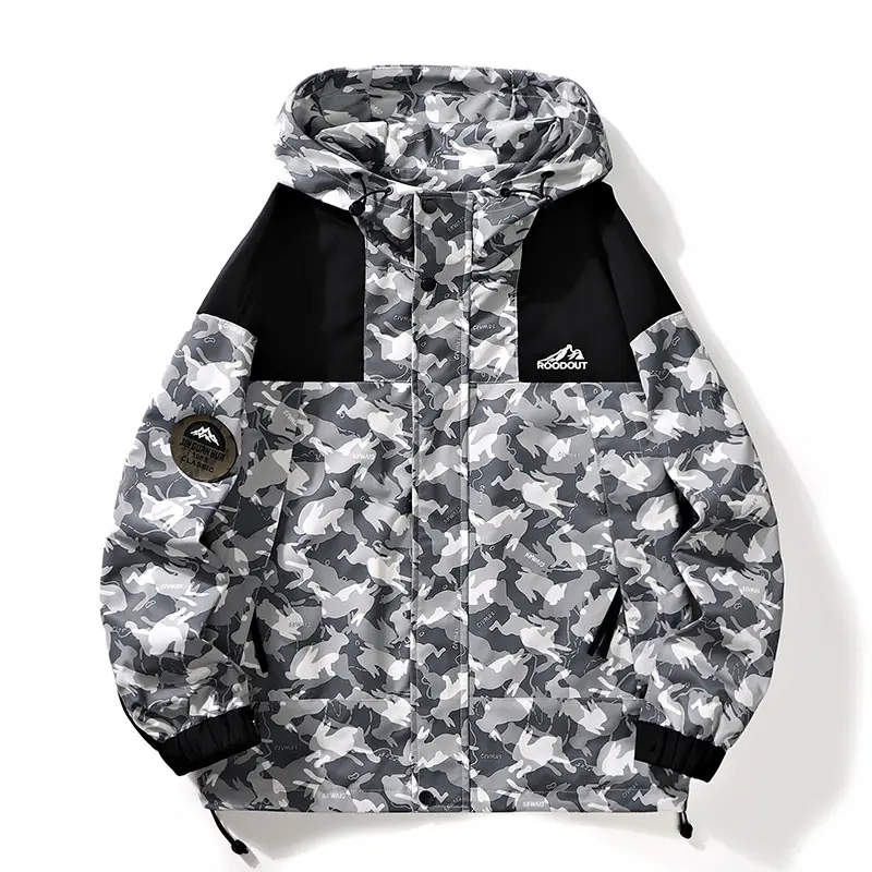 Wholesale ZD custom camo print mens outdoor jackets Supplier, Suppliers
