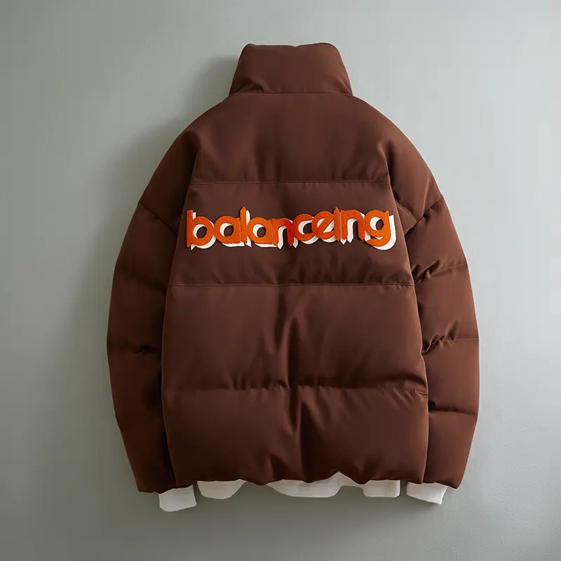 OEM ZD custom embroidery men’s down puffer jacket Supplier, Companies