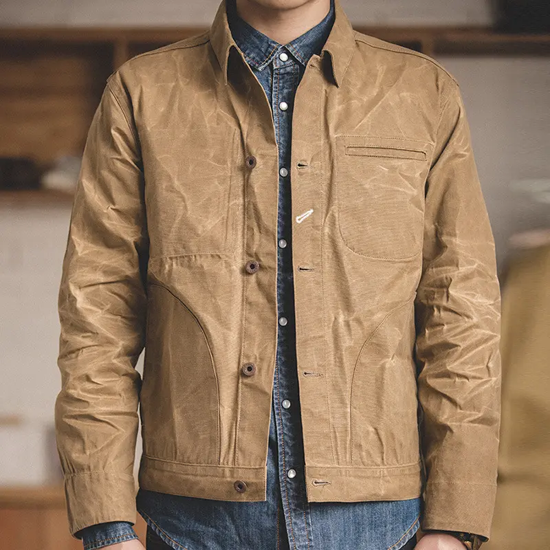 ODM ZD vintage heavyweight mens wax jacket Supplier, Company