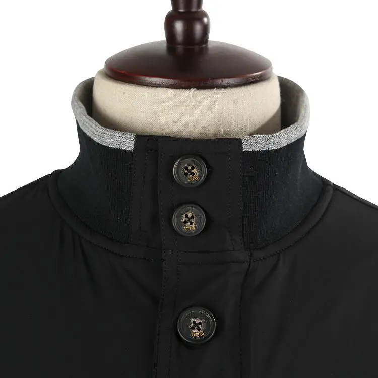 Men's Bomber Jacket Detail View