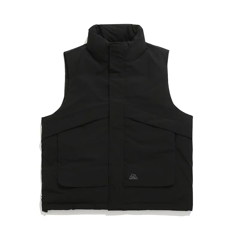Men's down vest detail 2