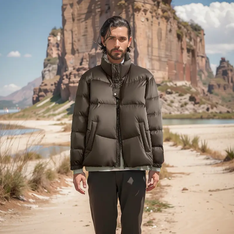 OEM ZD custom logo mens puffer jacket Company, Products