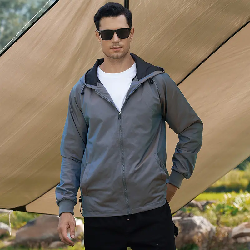 Custom ZD gradient color mens outdoor jackets Manufacturers, Factory