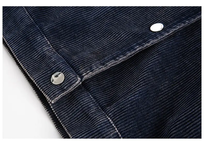 Vintage corduroy jacket back view