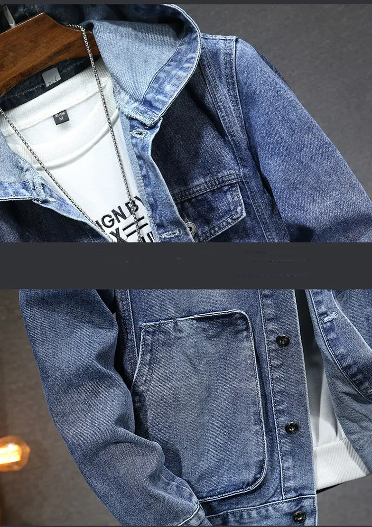 Men's Denim Jacket Detail