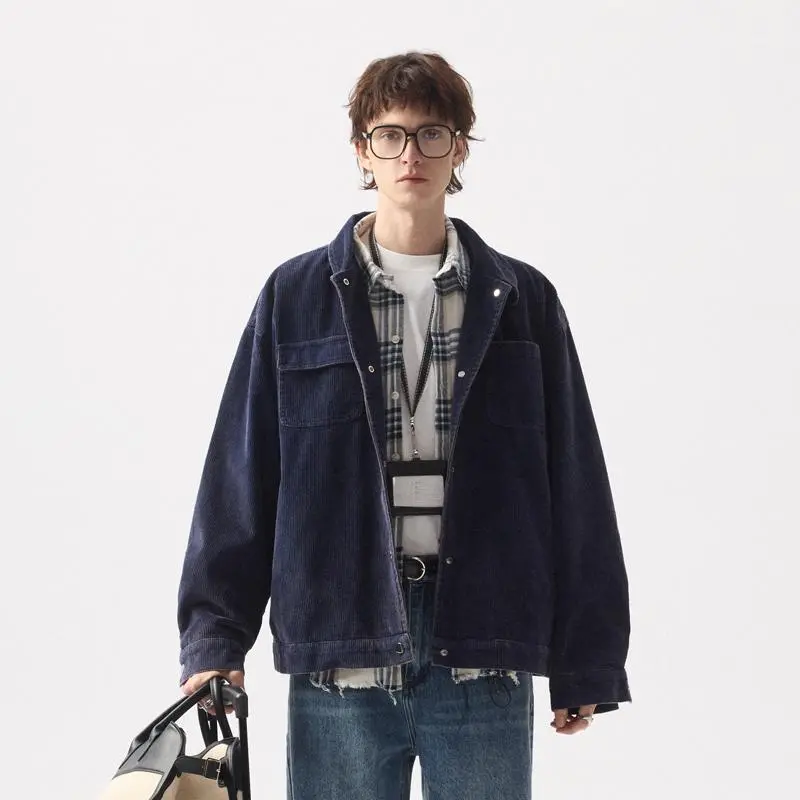 ODM ZD turn down collar mens corduroy jacket Manufacturer, Products