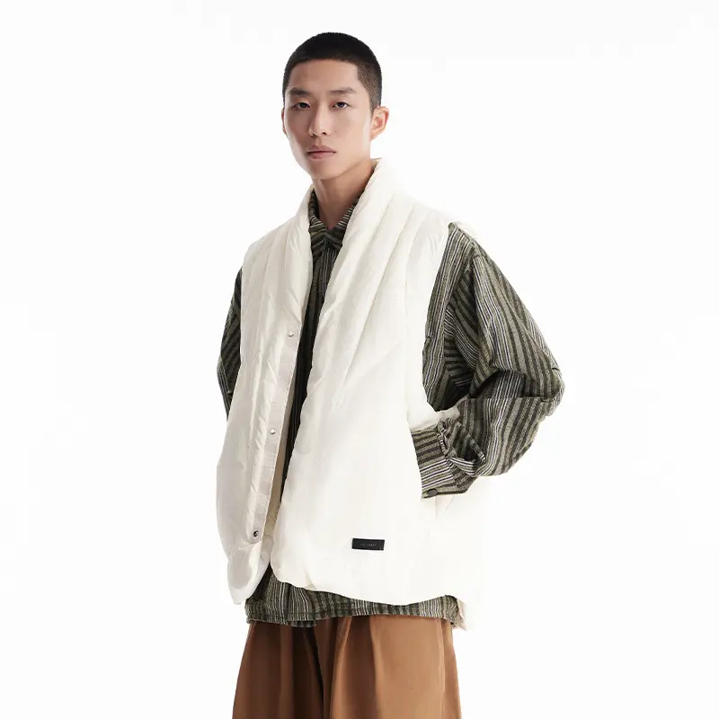 Wholesale ZD down padding warm sleeveless jacket for men Factories, Products