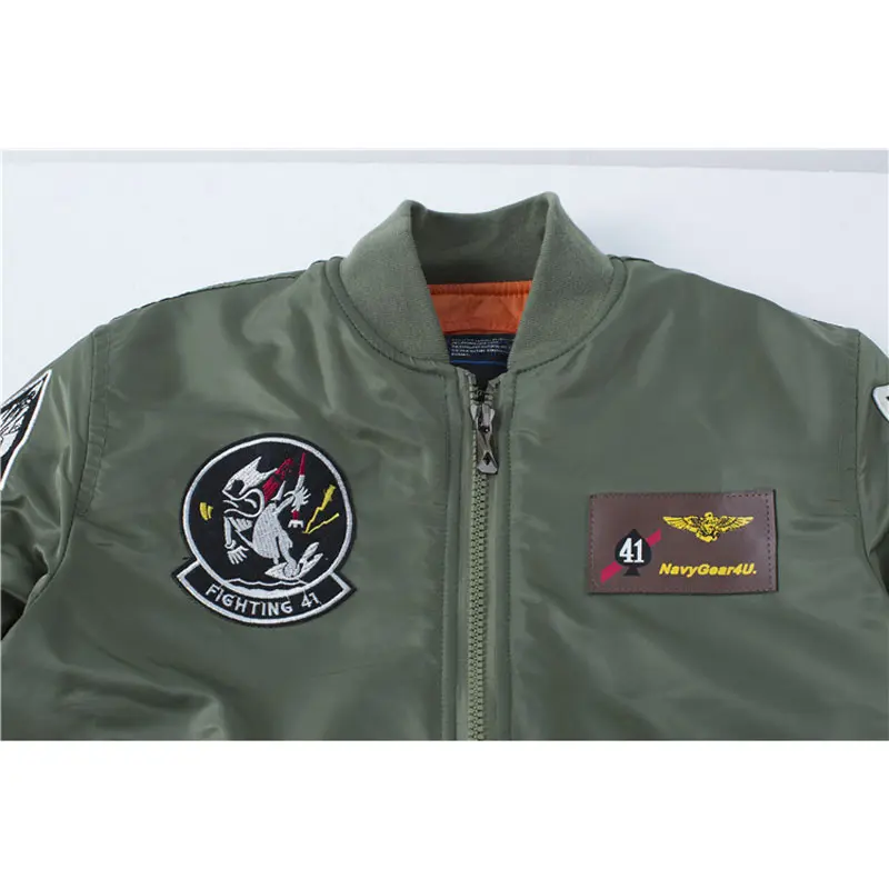 Men's Bomber Jacket Detail 1