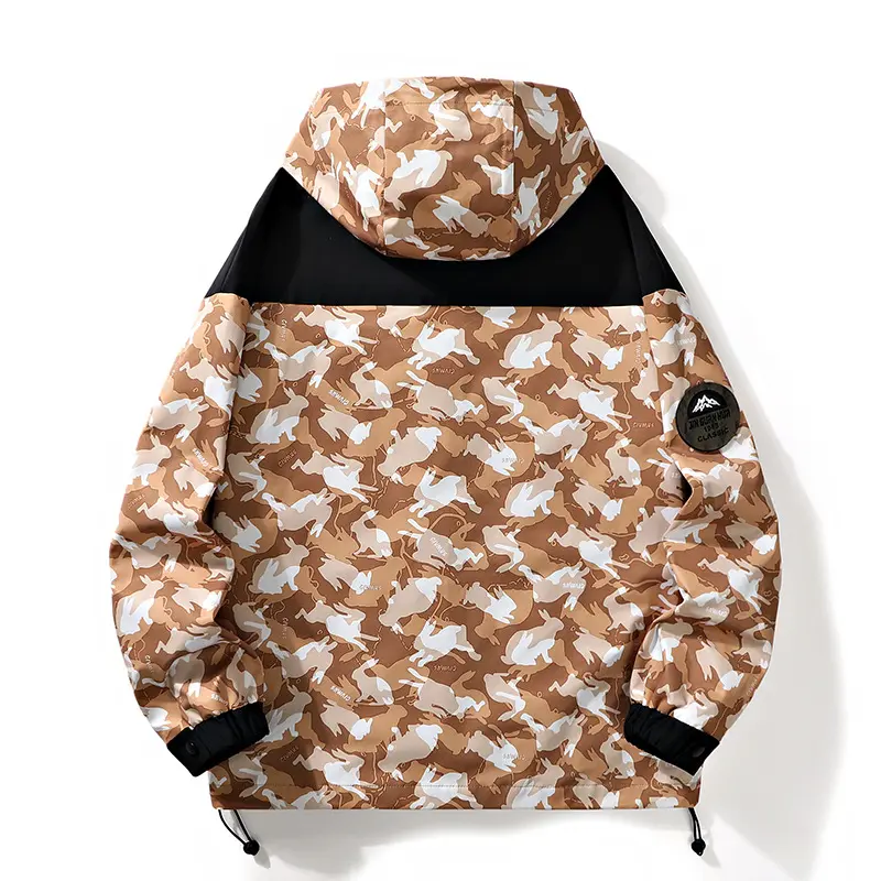 Wholesale ZD custom camo print mens outdoor jackets Supplier, Suppliers
