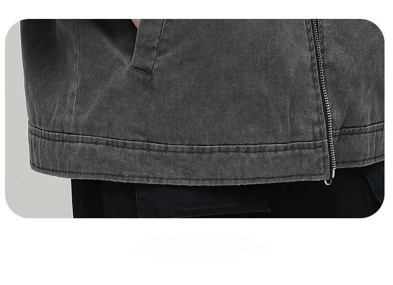 Men's Bomber Jacket Detail 4