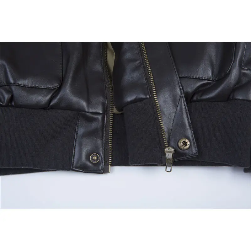 Men's PU Leather Jacket View 2