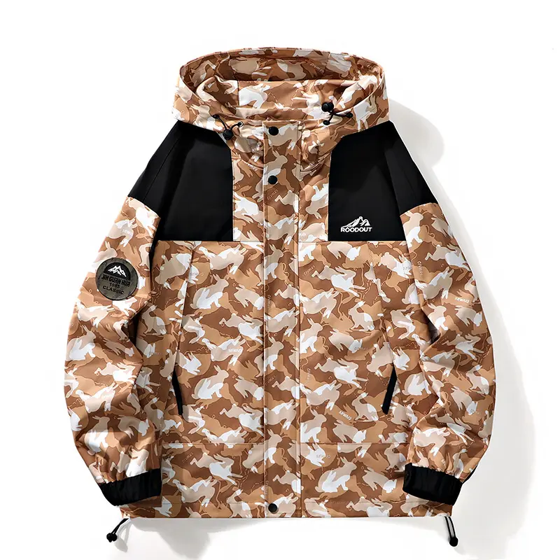 Wholesale ZD custom camo print mens outdoor jackets Supplier, Suppliers