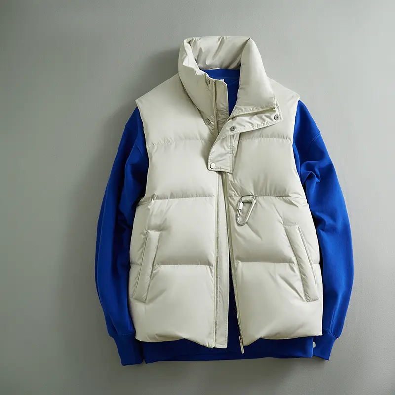 ODM ZD sleeveless black down puffer jacket Manufacturer, Factory