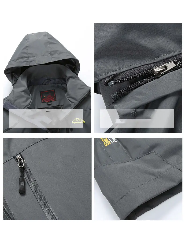 Men's Outdoor Jacket Detail 2