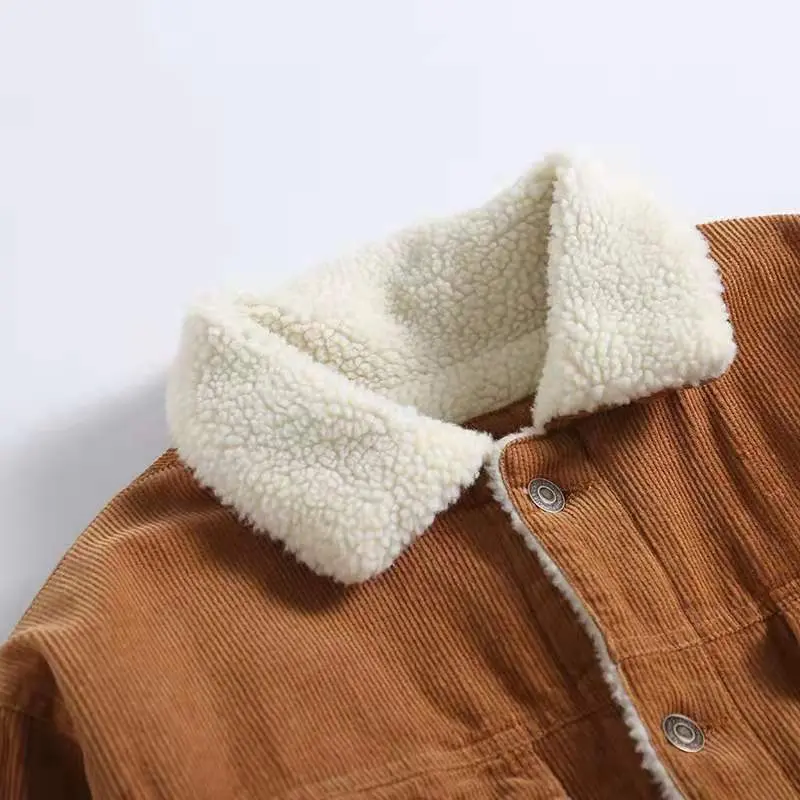 Men's Corduroy Jacket Detail