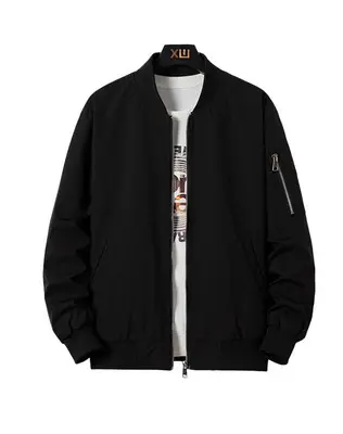 Men's Bomber Jacket Detail 2