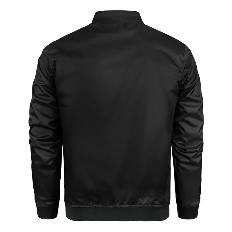 China ZD baseball collar mens black bomber jacket Suppliers, Company