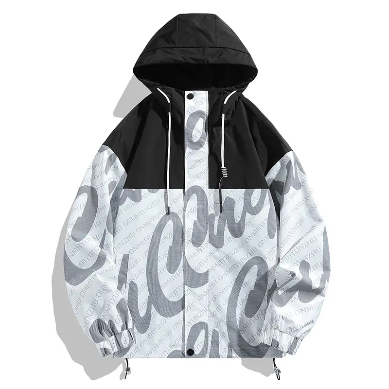 ODM ZD hooded spring printed jacket for men Supplier, Product